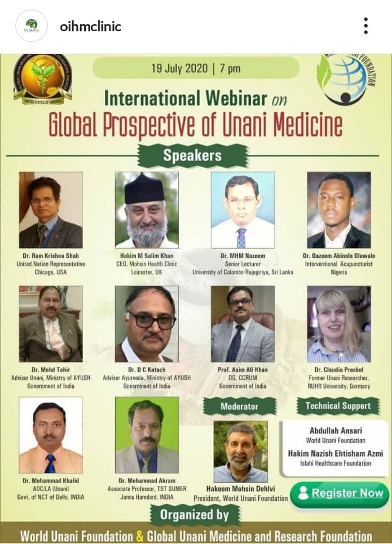 Dr Olaking International Webinar